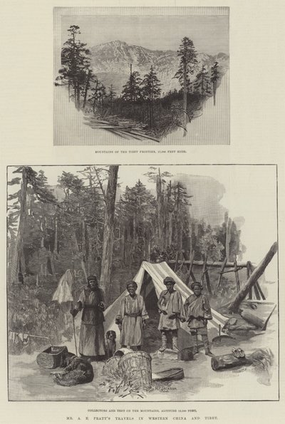De Reizen van Mr A E Pratt in West-China en Tibet door Charles Auguste Loye
